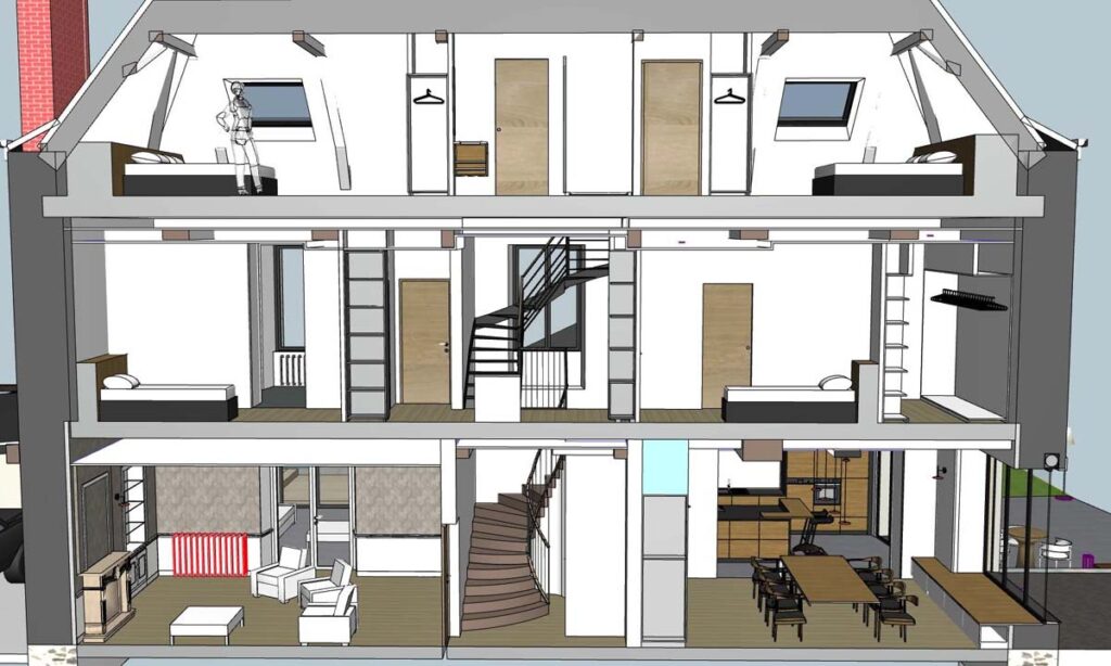 RESTRUCTURATION ET EXTENSION D’UNE HABITATION