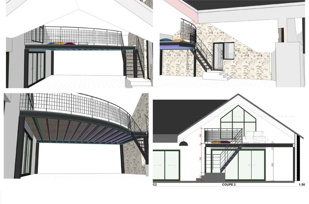 AO MEZZANINE CROQUIS Mise en page